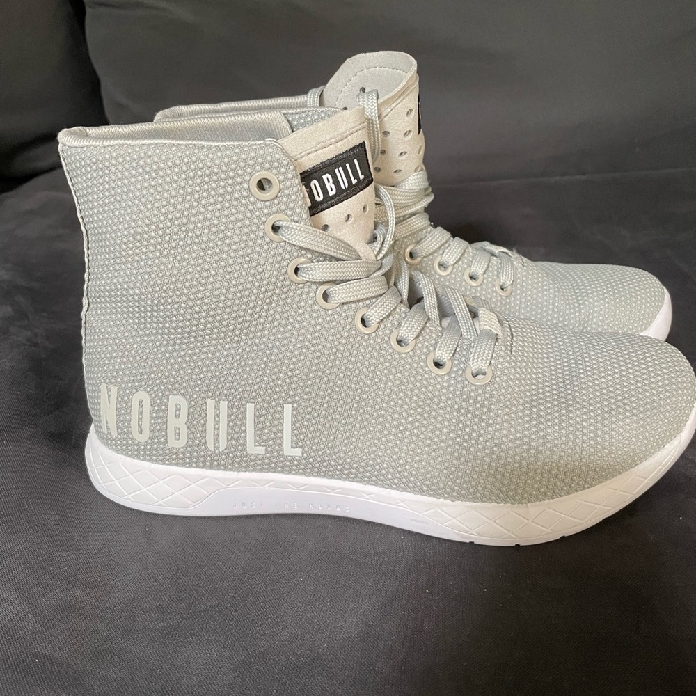 Nobull - High-top Arctic Grey trainer/ size 7